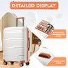 Suitcase Luggage Set - 4pcs