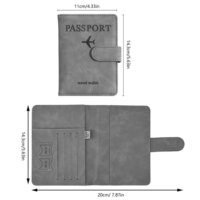 Leather Passport Wallet