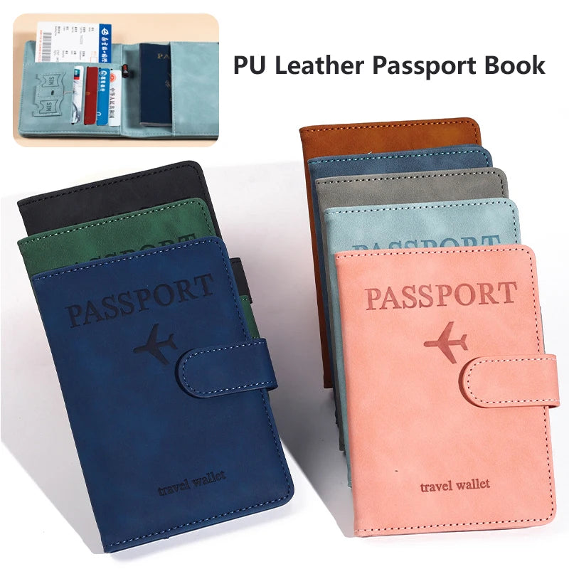 Leather Passport Wallet