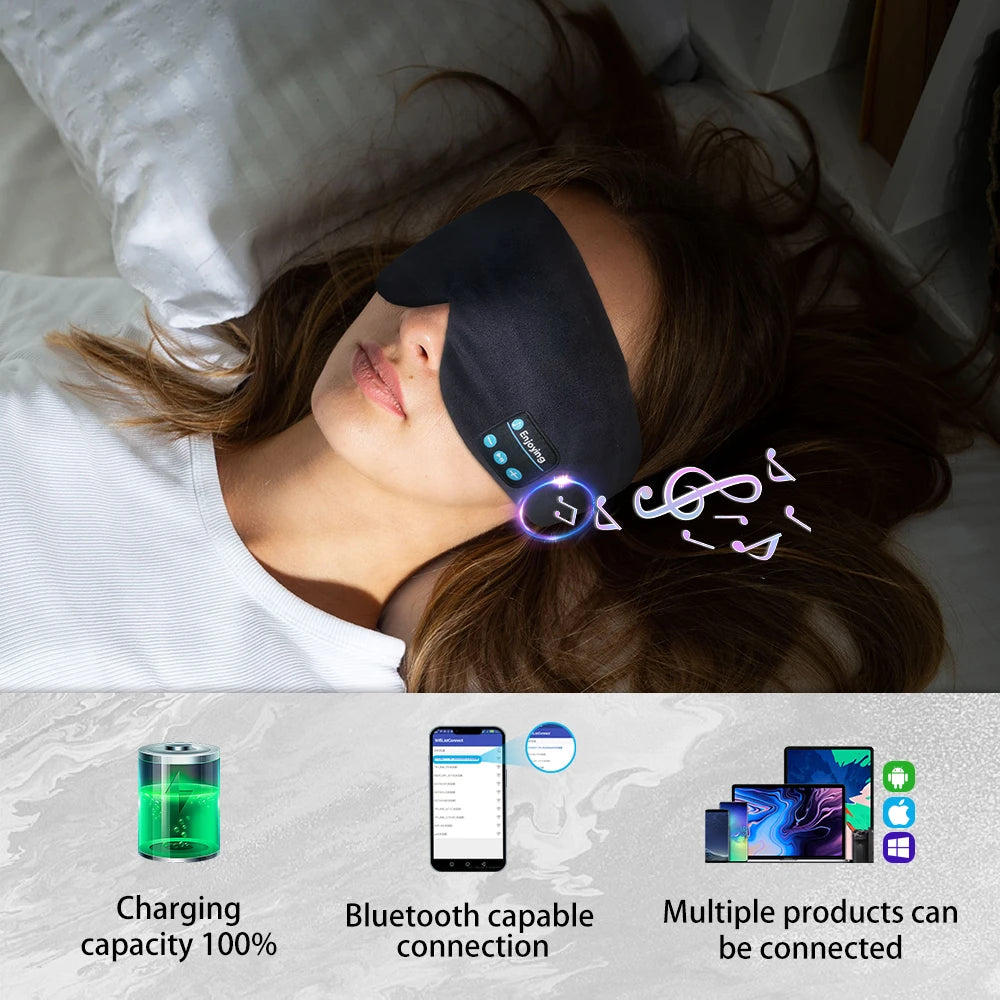 Sleeping Mask With Bluetooth