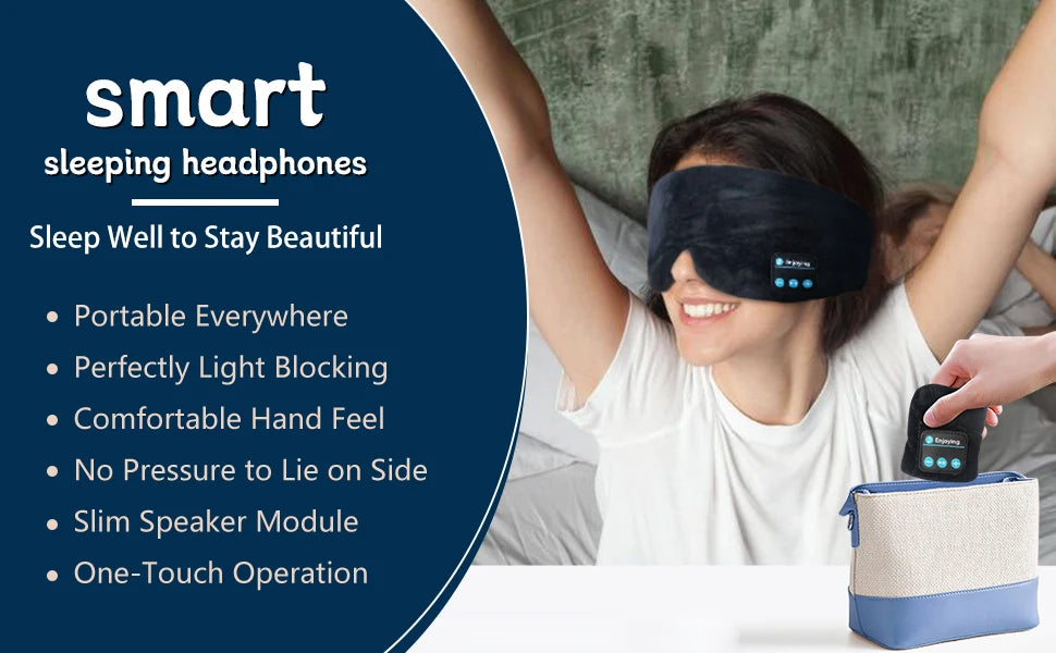 Sleeping Mask With Bluetooth