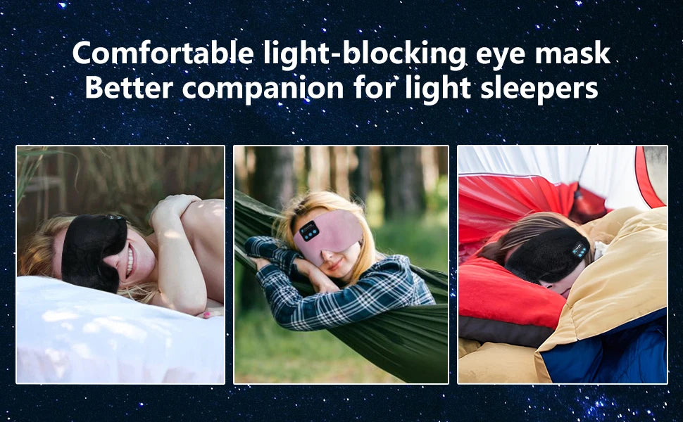 Sleeping Mask With Bluetooth